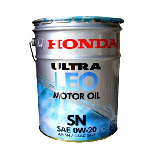HONDA 0W-20 SN Ultra LEO синтетика арт. 0821799977